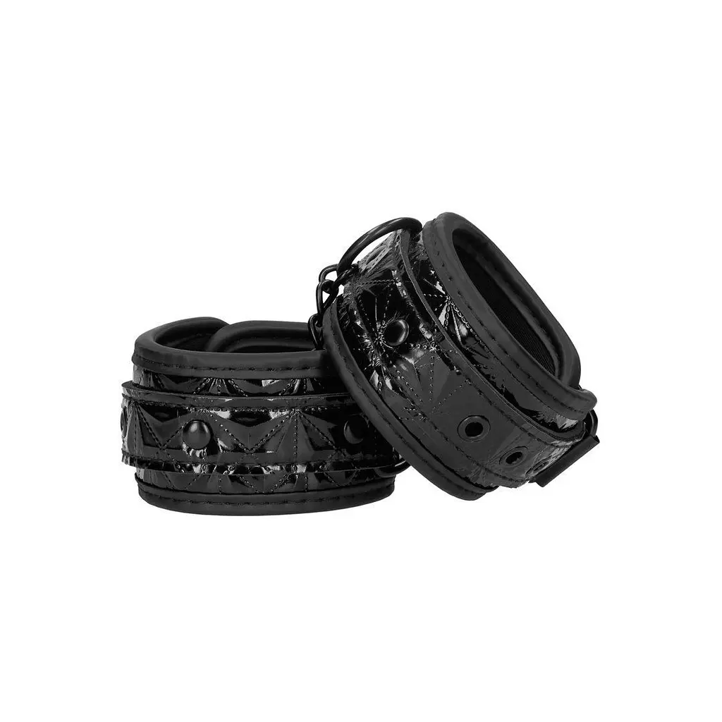 Наручники Ouch! Luxury Hand Cuffs (чорний)