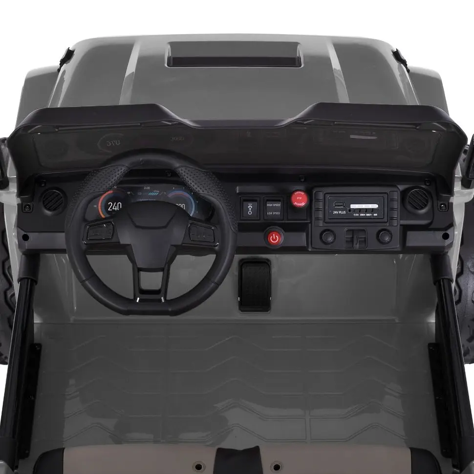 Дитячий електромобіль Bambi Джип M 6204EBLR-11 24V до 60 кг - фото 3