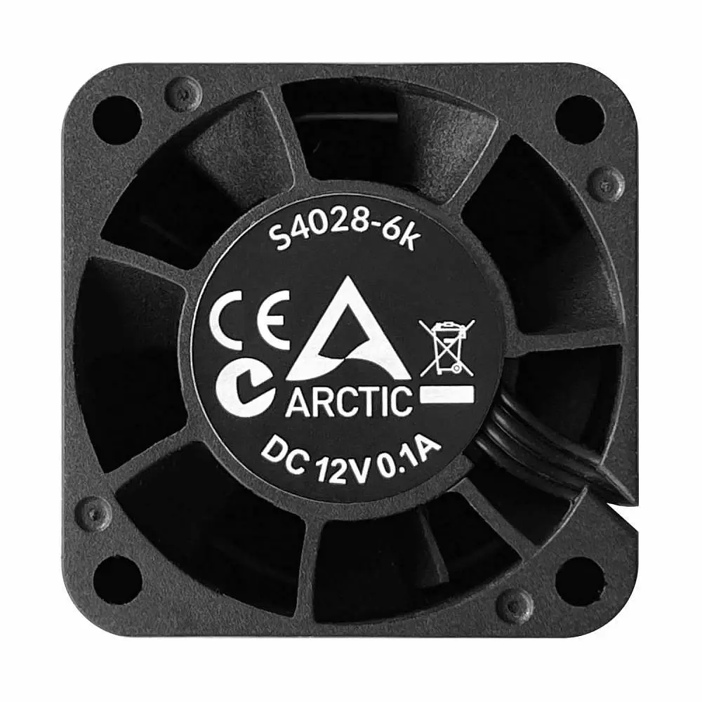 Корпусний вентилятор Arctic 40 мм S4028-6K ACFAN00185A Black - фото 2