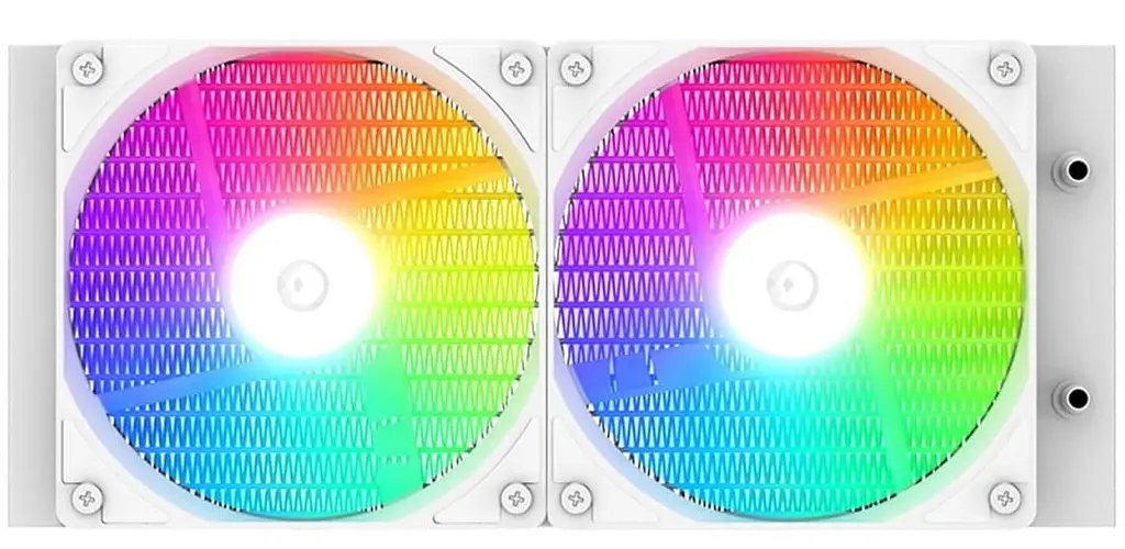 СВО ID-Cooling Space LCD SL240 XE White (SL240 XE White) - фото 3