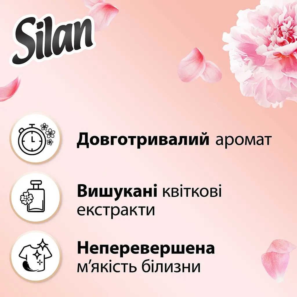 Ополіскувач для білизни Silan Supreme Романтика 1.012 л - фото 4