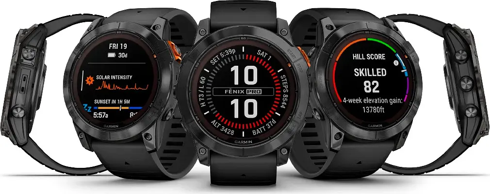 Смарт-годинник Garmin Fenix 7X Pro Solar Edition Slate Gray with Black Band (010-02778-00) [86522] - фото 8