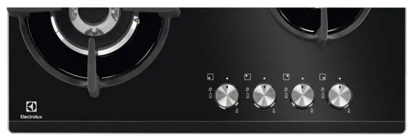 Газова варильна поверхня Electrolux KGG6437K Чорний (6882761) - фото 5