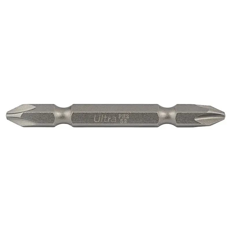 Біти PH2-PH2×65мм ¼" 10шт S2 (блістер) ULTRA (4016532) - фото 2