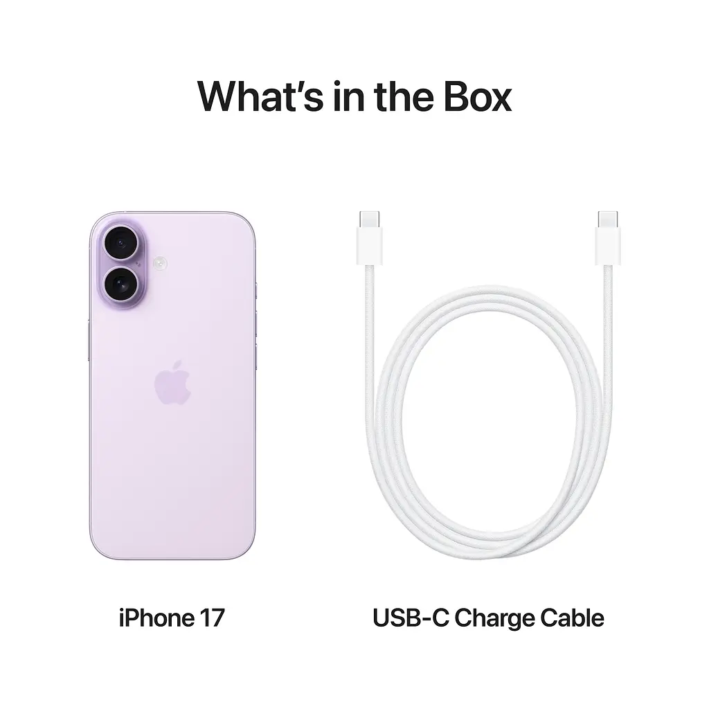 Смартфон Apple iPhone 17 256GB Lavender (MG6M4) - фото 4