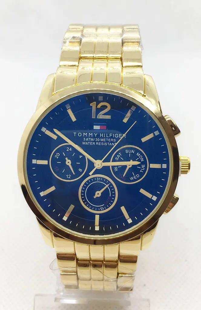 Наручний годинник чоловічий Clockhouse Tommy Hilfiger Золотистий (IBW743YB) - фото 2