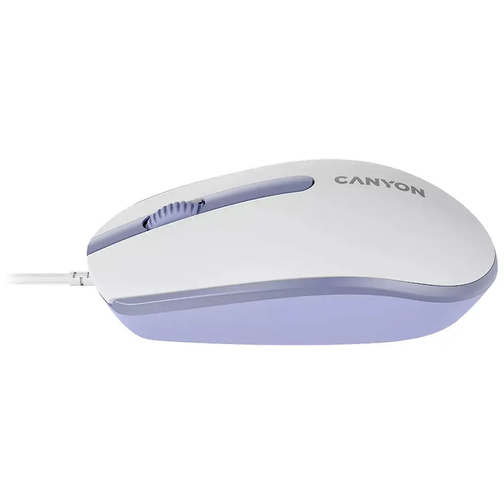 Мишка Canyon M-10 USB White Lavender (CNE-CMS10WL) - фото 4