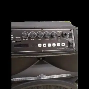 Акумуляторна акустична система XPRO ZXX-8887 колонка валіза 80Вт USB SD FM радіо Bluetooth мікрофон ДУ чорна (ZXX-8887) - фото 3