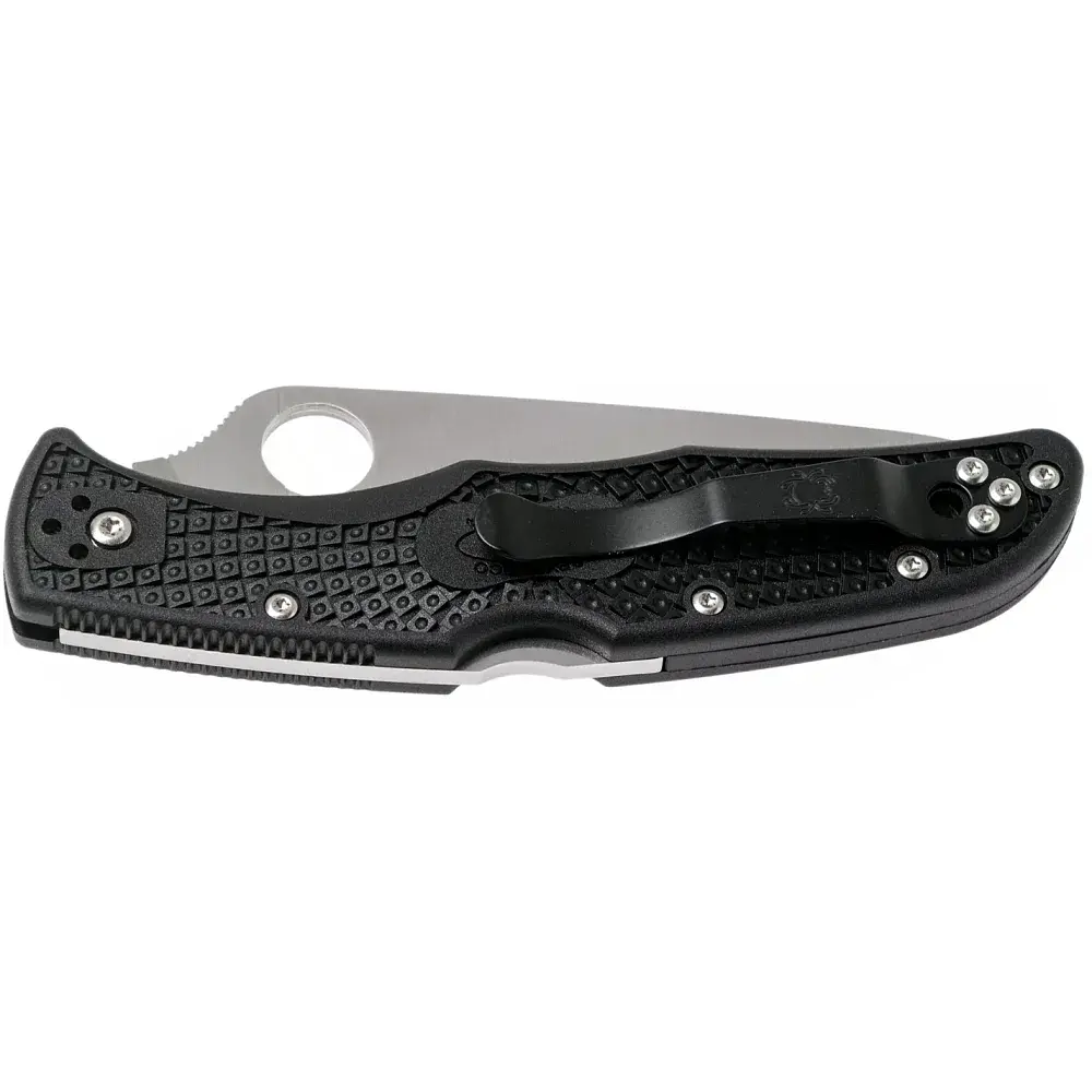 Ніж Spyderco Endura 4 Lightweight Flat Ground Black - фото 3