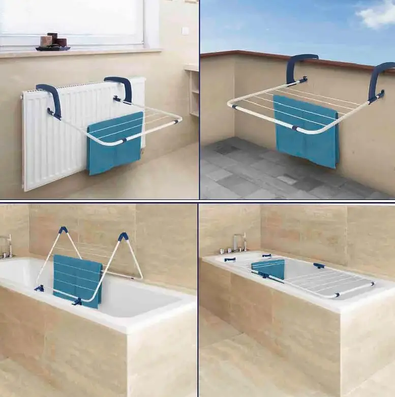 Сушарка для білизни підлогова Casa Si Flex Dry 4in1 White (CS92970D05) (DAS302400) - фото 5