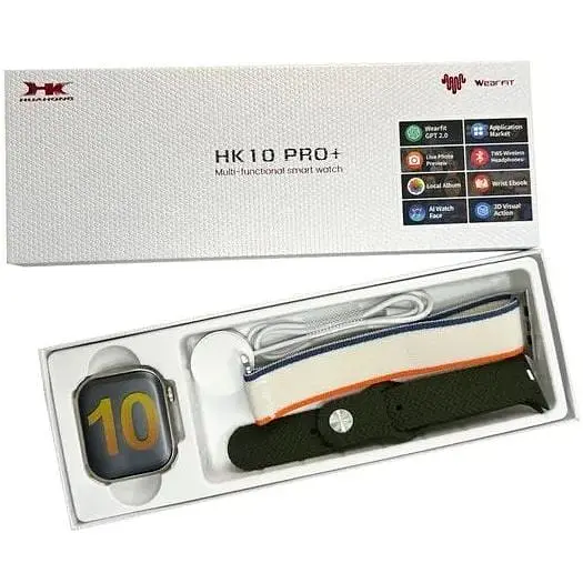 Смарт-годинник HK 10 Pro Plus IP67+Amoled Green - фото 6