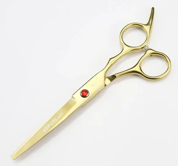 Набор парикмахерских ножниц и инструментов для Barbershop 7ел gold - фото 2