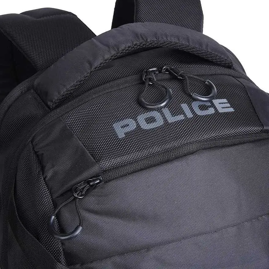 Рюкзак для ноутбука Police Hedge Backpack Army 16 дюймів 30 л Чорний - фото 4