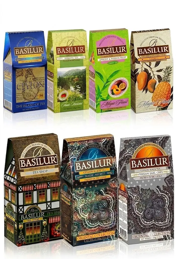 Набір чаю Basilur 7 видів Мікс 700 г