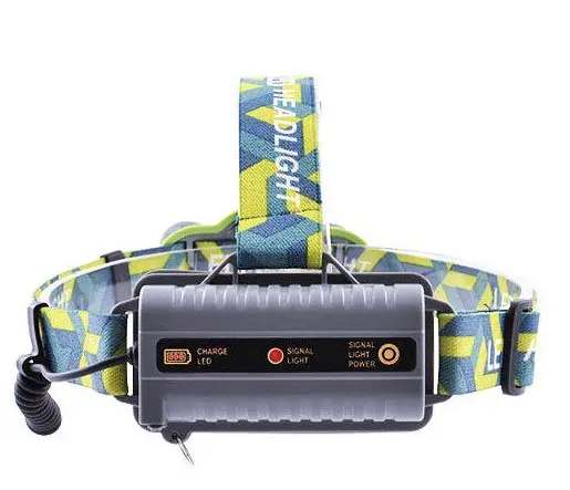 Налобный фонарь BL-2133-T6+2COB + microUSB + 2х18650 + (5+2) режимов - фото 5
