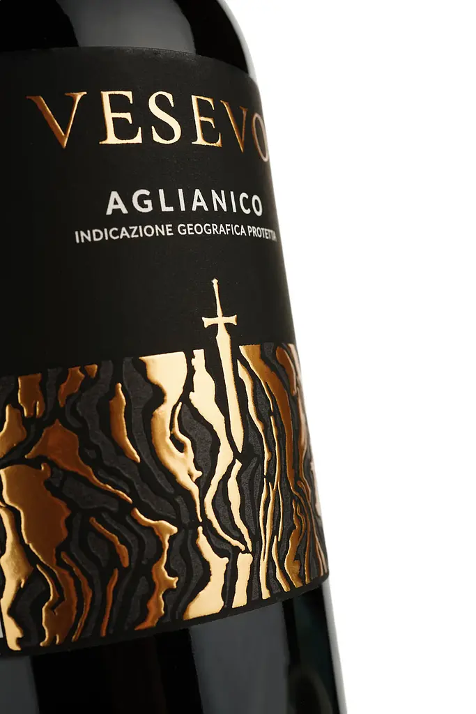 Вино Vesevo Beneventano Aglianico IPG, красное, сухое, 0,75 л - фото 3
