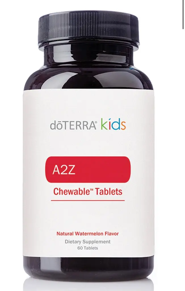 Дитячий комплекс вітамінів та мінералів doTERRA Kids A2Z Chewable 60 Tablets