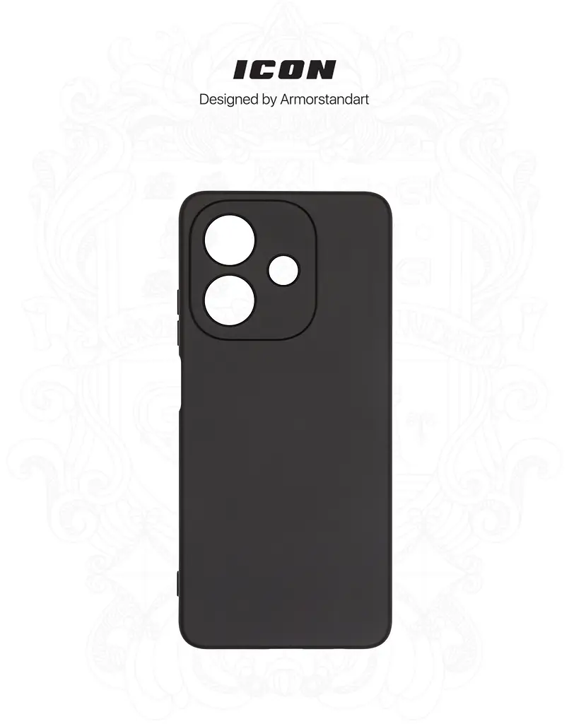 Чехол ArmorStandart ICON для OPPO A3 4G / A3x 4G / A40m 4G Camera cover Black (ARM80883) - фото 3