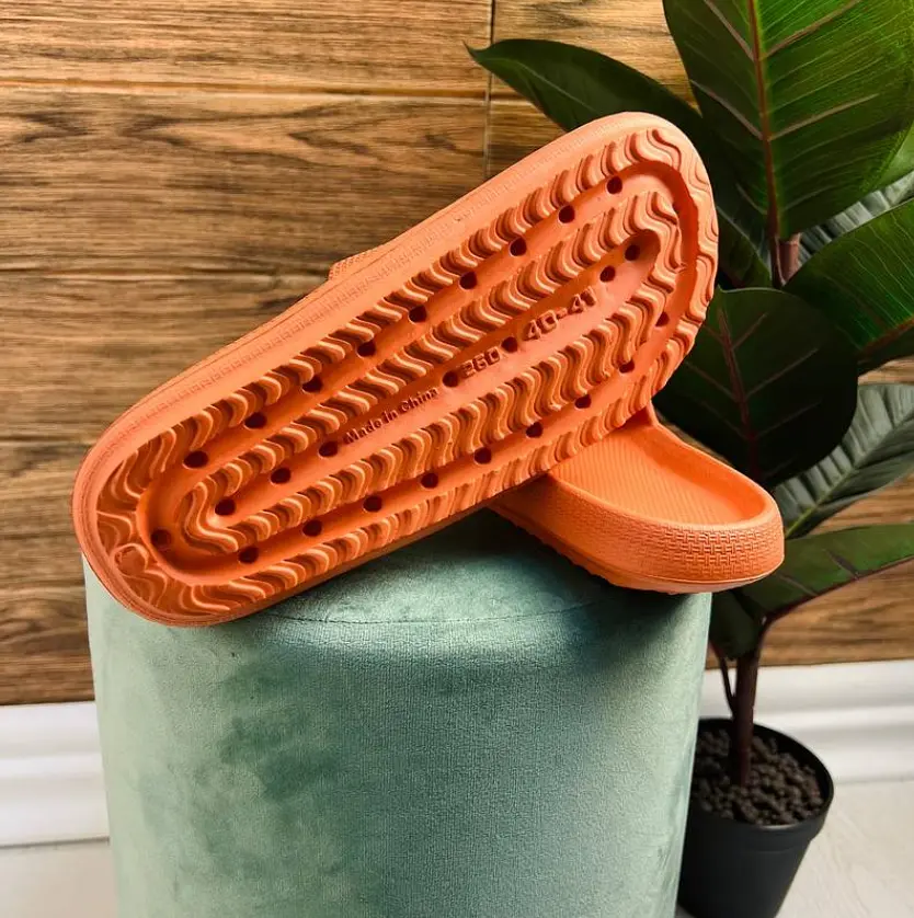 Shoozy капці шльопанці жіночі, жовтогарячі - фото 4