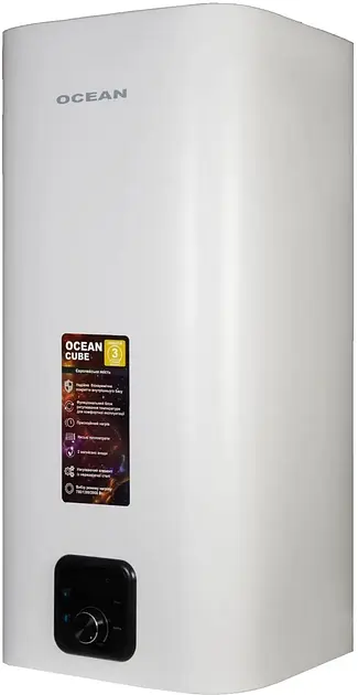 Водонагрівач Ocean CUBE RZF100D-4, ET+WT - фото 3