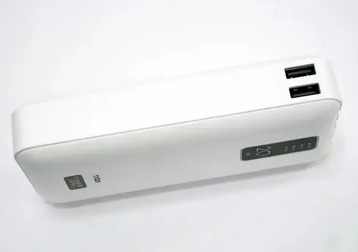 Внешний портативный аккумулятор Sertec Power Way TX23 20000 mAh (Белый) - фото 5