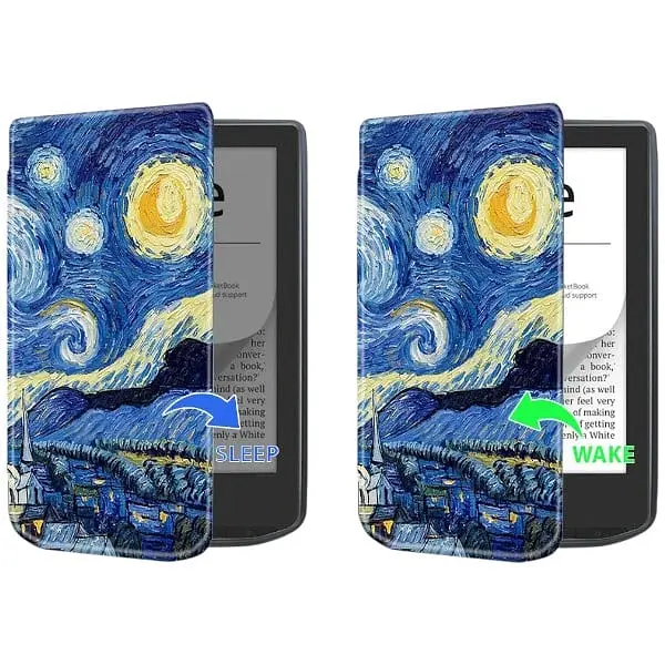 Чехол-книга BeCover Smart Case для PocketBook 629 Verse / 634 Verse Pro 6" Night (710980) - фото 4