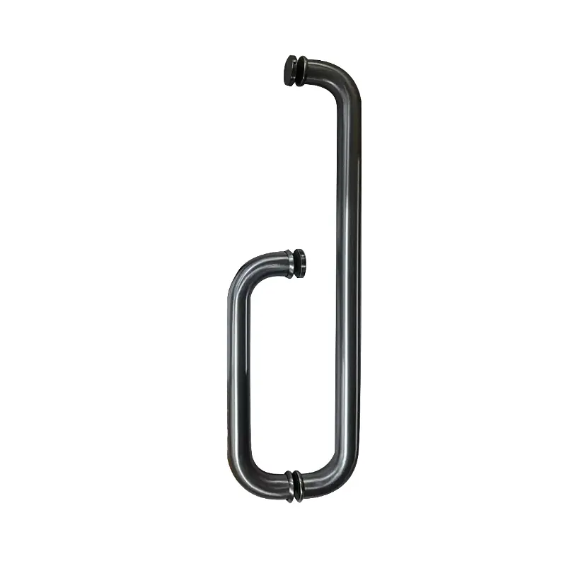 Душова кабіна з низьким піддоном Mixxus Lines SCT01-90x90x198-Tr Graphite New прозоре скло 6мм MI8429, Графит, прозорий, графіт - фото 5