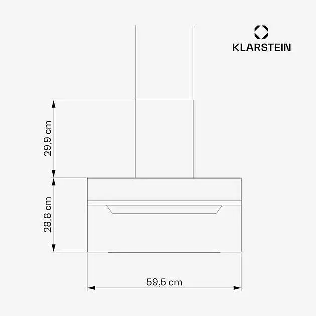 Вытяжка Klarstein BigBite 60 A++ (10045552) - фото 10
