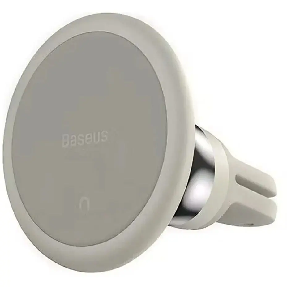 Автодержатель Baseus C01 Magnetic Phone Holder Air Outlet Version SUCC000102 кремовый - фото 4