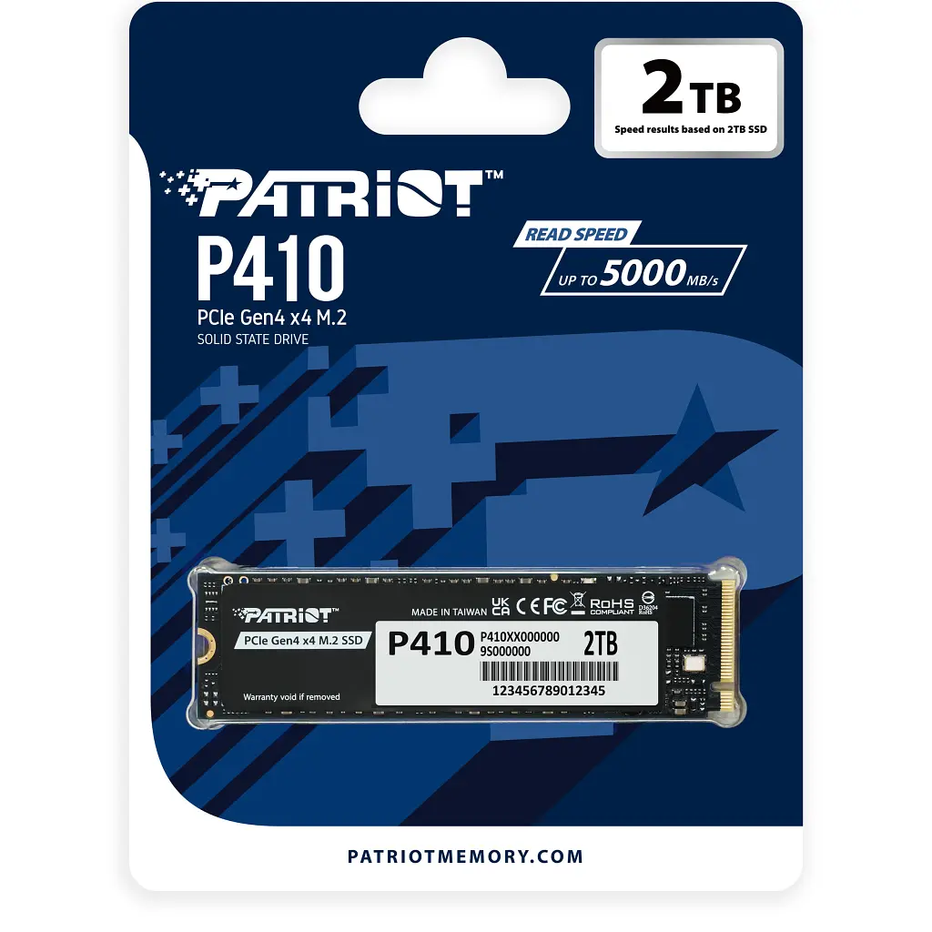 Накопичувач SSD M.2 2280 2TB Patriot (P410P2TBM28H) - фото 4