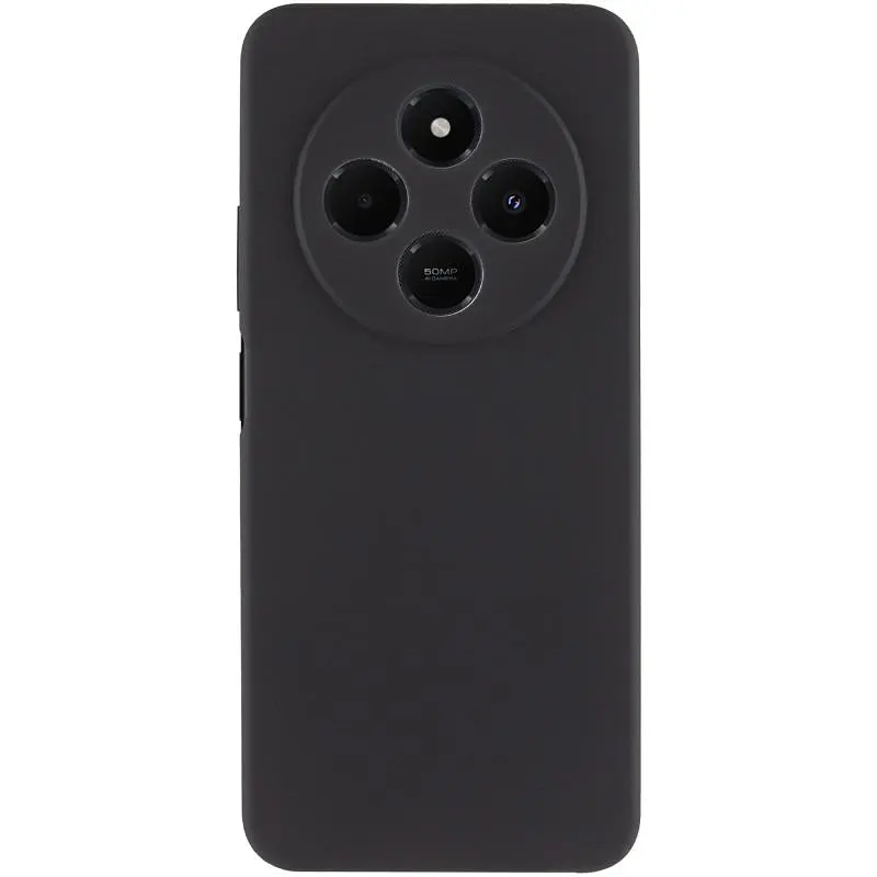 Чохол Silicone Cover Ummi Lakshmi Full Camera (AA) для Xiaomi Redmi 14C / Poco C75 Чорний / Black - фото 2