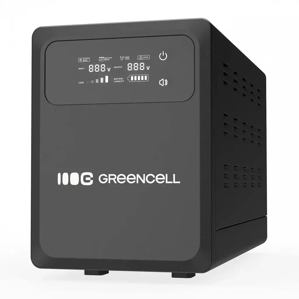 Джерело безперебійного живлення Green Cell 1200 ВА/800 Вт