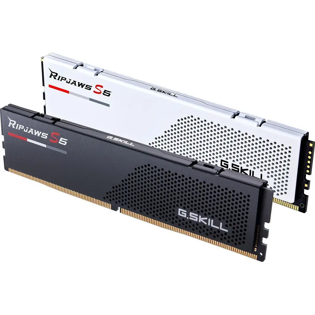 Модуль памяти DDR5 G.Skill Ripjaws S5 2x16GB 5600MHz Black  [F5-5600J4040C16GX2-RS5K] [148697] - фото 5