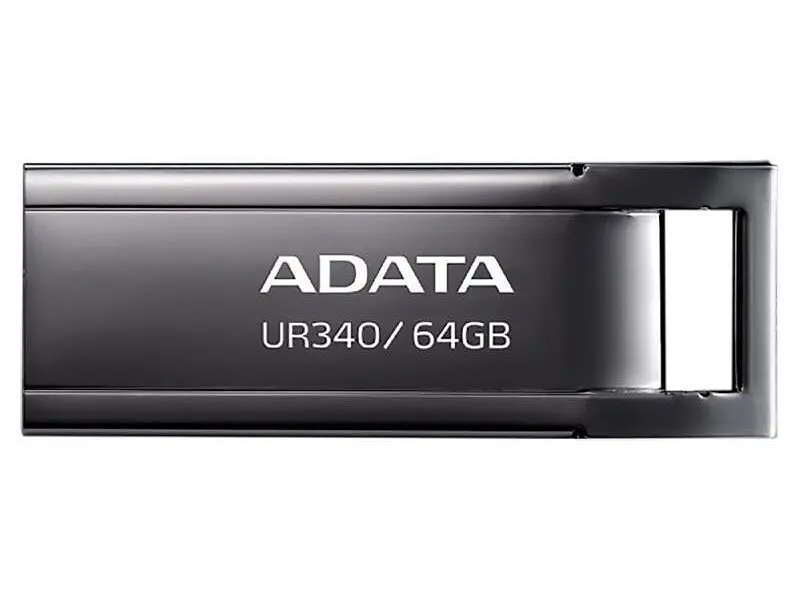 USB флеш накопичувач ADATA 64 GB UR340 Black USB 3.2 (AROY-UR340-64GBK) - фото 4