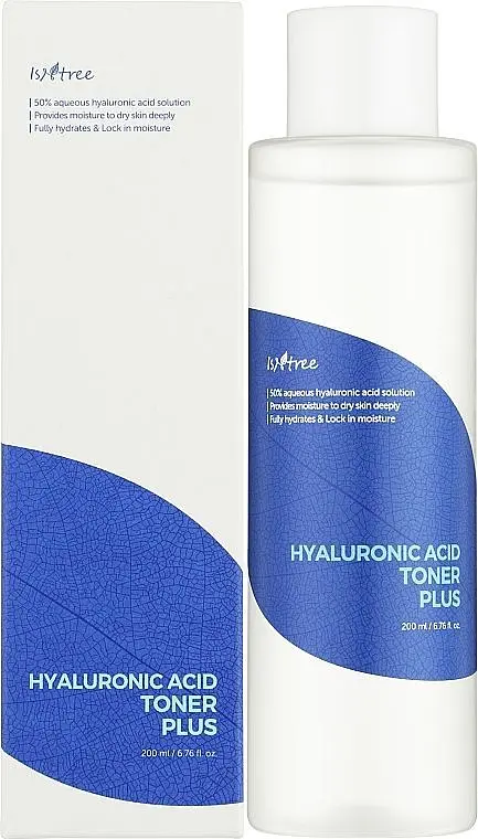 Зволожувальний тонер з гіалуроновою кислотою 200 мл Isntree Hyaluronic Acid Toner Plus - фото 2