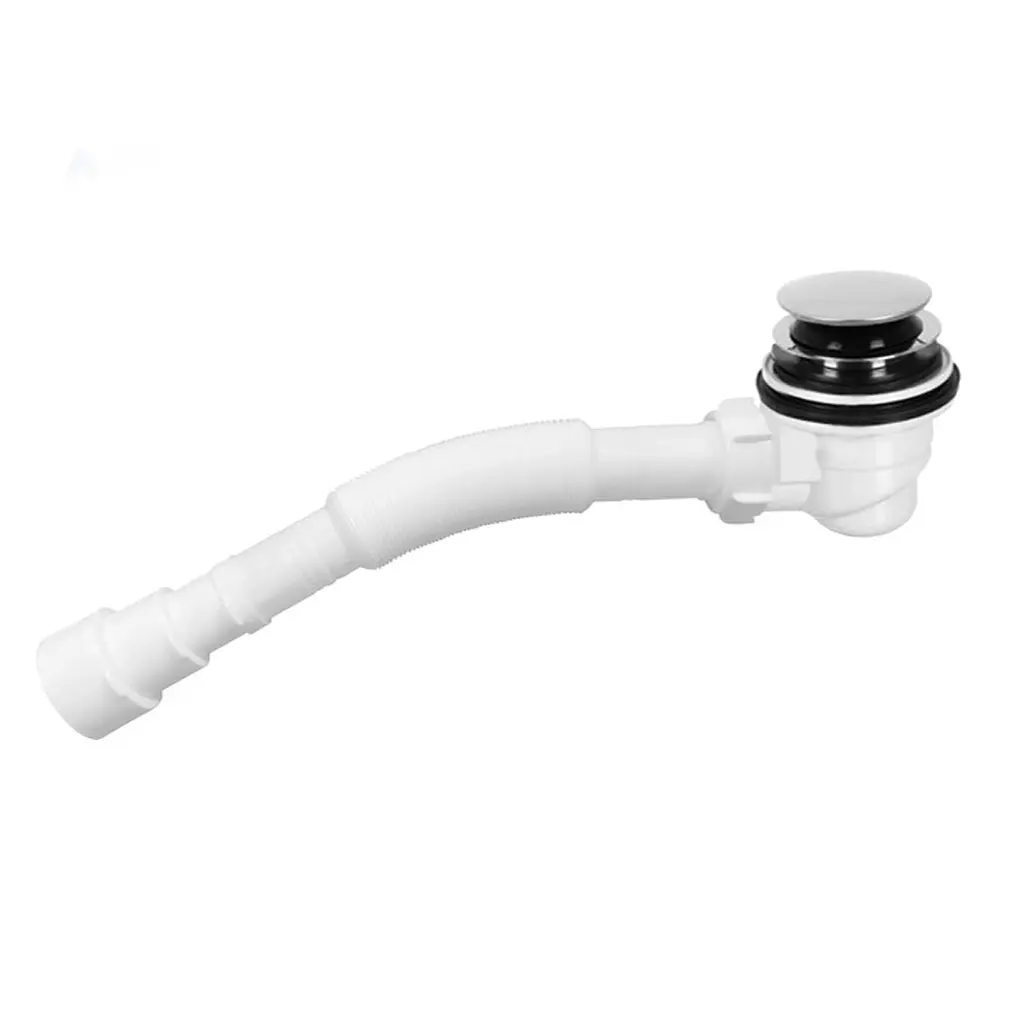 Сифон для душового піддону Waterstal Click-Clack з гнучкою трубою 32/40/50, висота 65 мм (А-1765) - фото 2