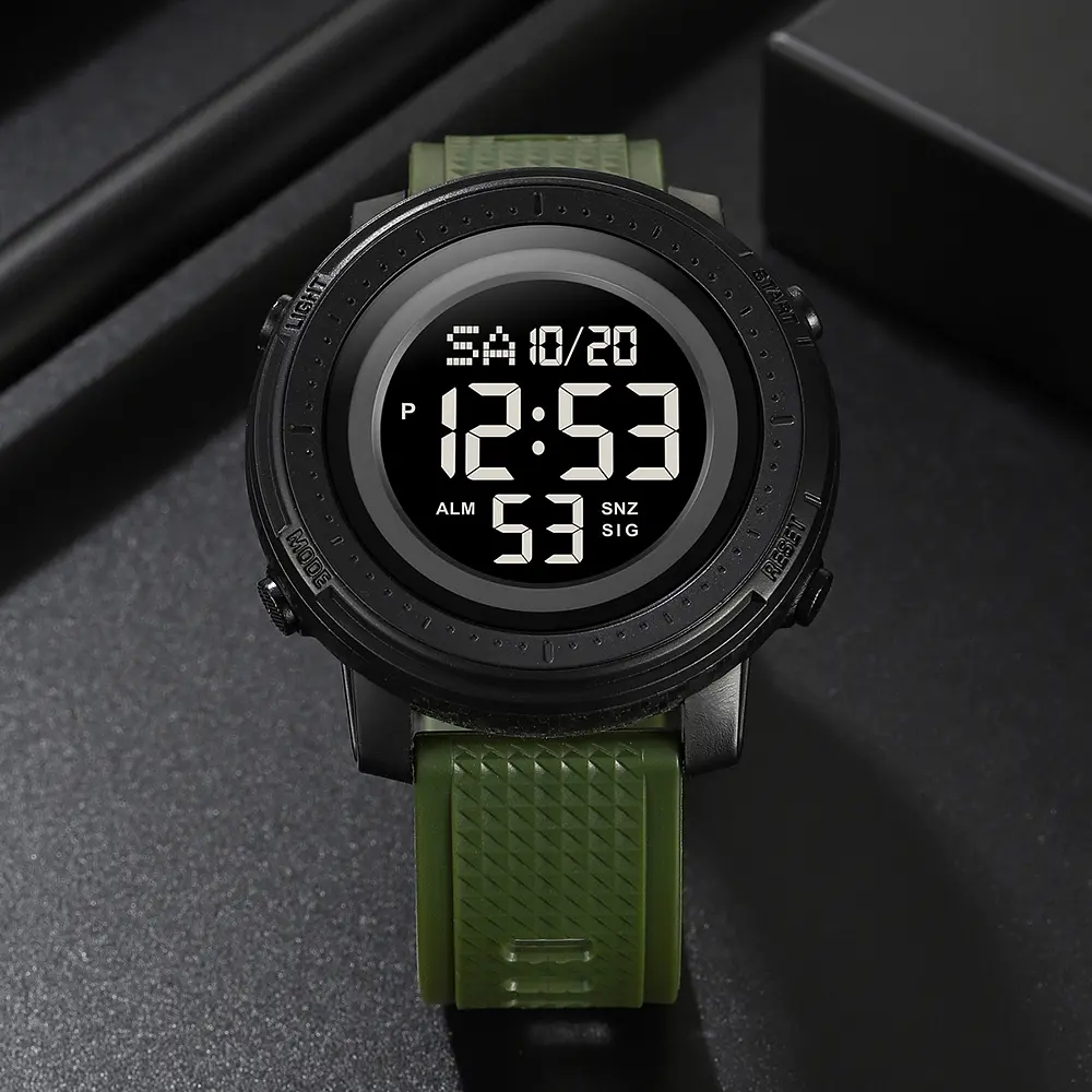 Наручные часы мужские 2215AG Army green Skmei acs0030143 - фото 4