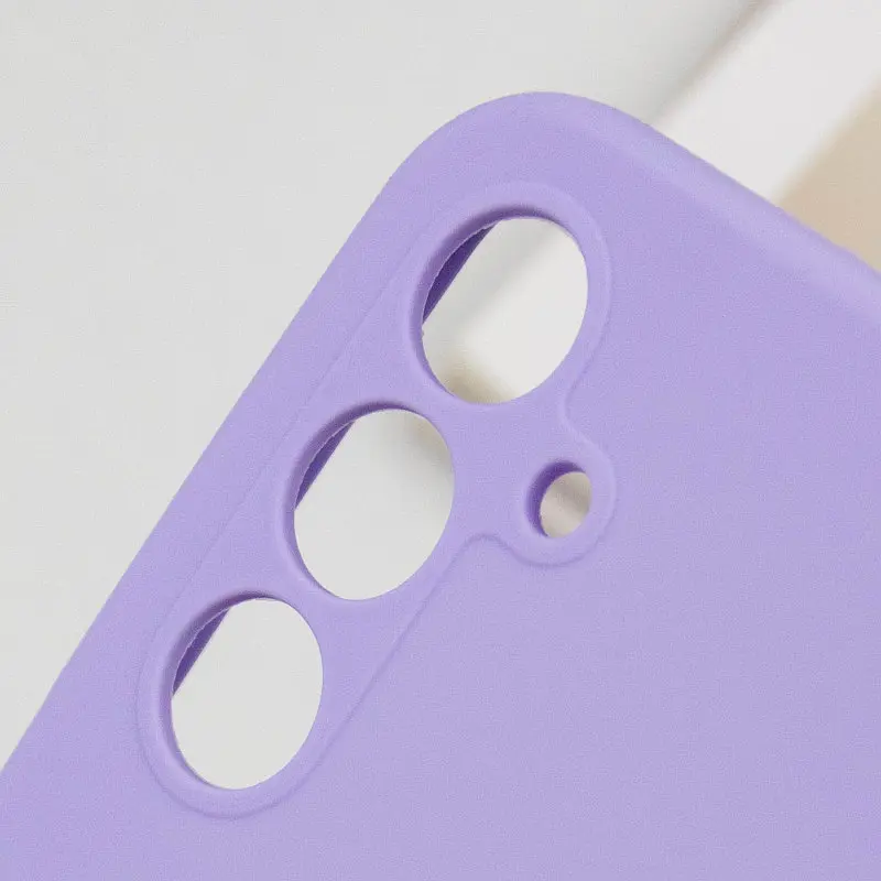 Чохол Silicone Cover Lakshmi Full Camera (AAA) для Samsung Galaxy A26 5G Бузковий / Dasheen - фото 6