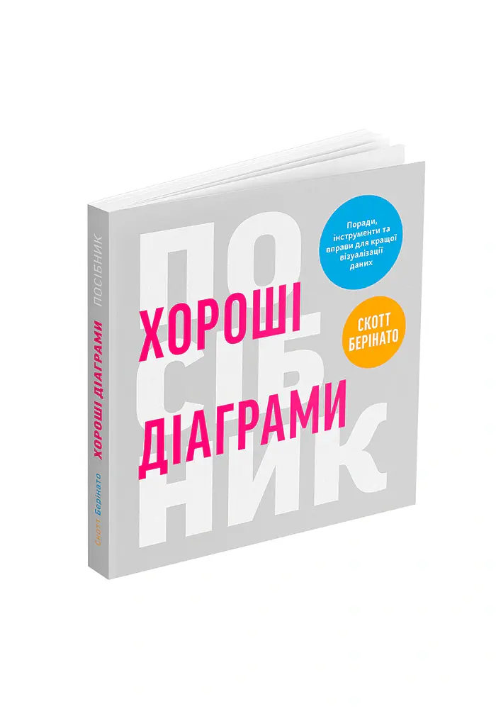 Хороші діаграми. Поради, інструменти та вправи для кращої візуалізації даних - Скотт Берінато - фото 2