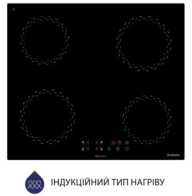 Варочная поверхность Minola MI 6038 KBL - фото 2