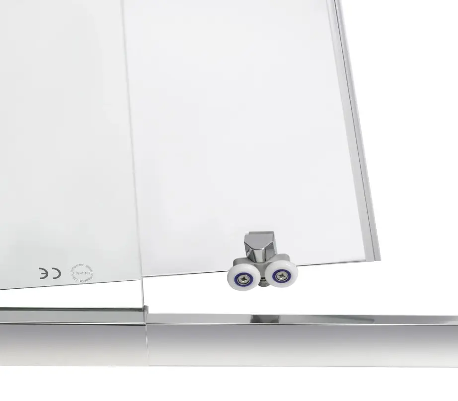 Душові двері в нішу Qtap Taurus CRM2013-14.C6 130-140x200 см, скло Clear 6 мм, покриття CalcLess (TAUCRM201314C6) - фото 5