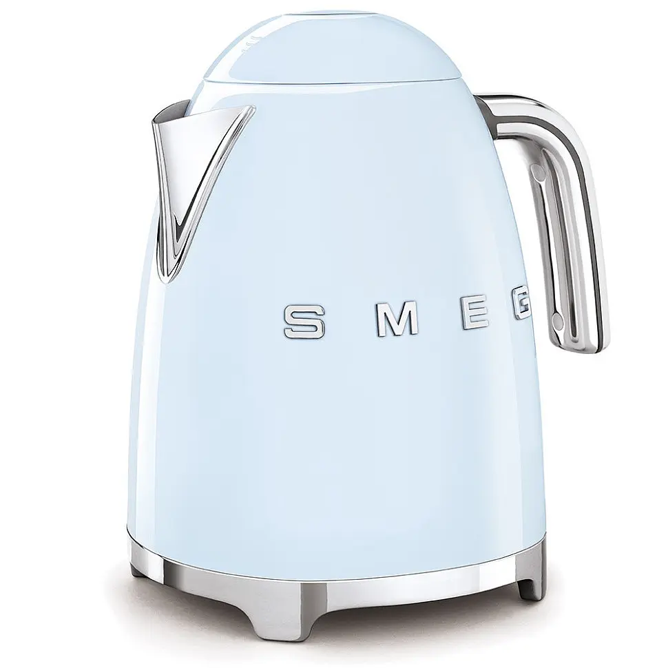 Чайник електричний Smeg (KLF03PBEU) Retro Style 50's - 1,7л - світло-блакитний, Блакитний - фото 2