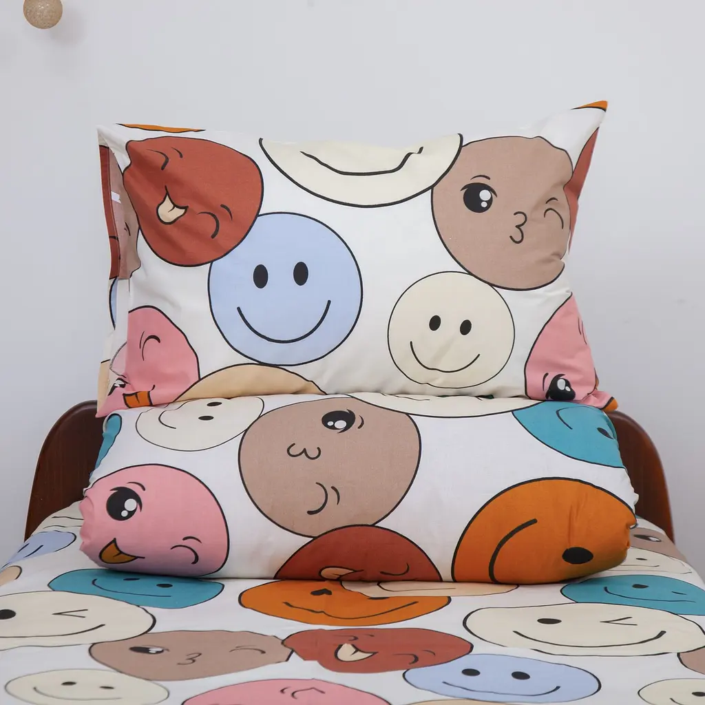 Комплект постільної білизни ТЕП Soft dreams Смайли підлітковий (2-04191_29890) - фото 4