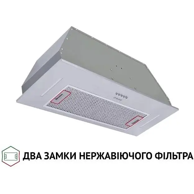 Витяжка вбудована Perfelli BI 7653 I 1000 LED - фото 2