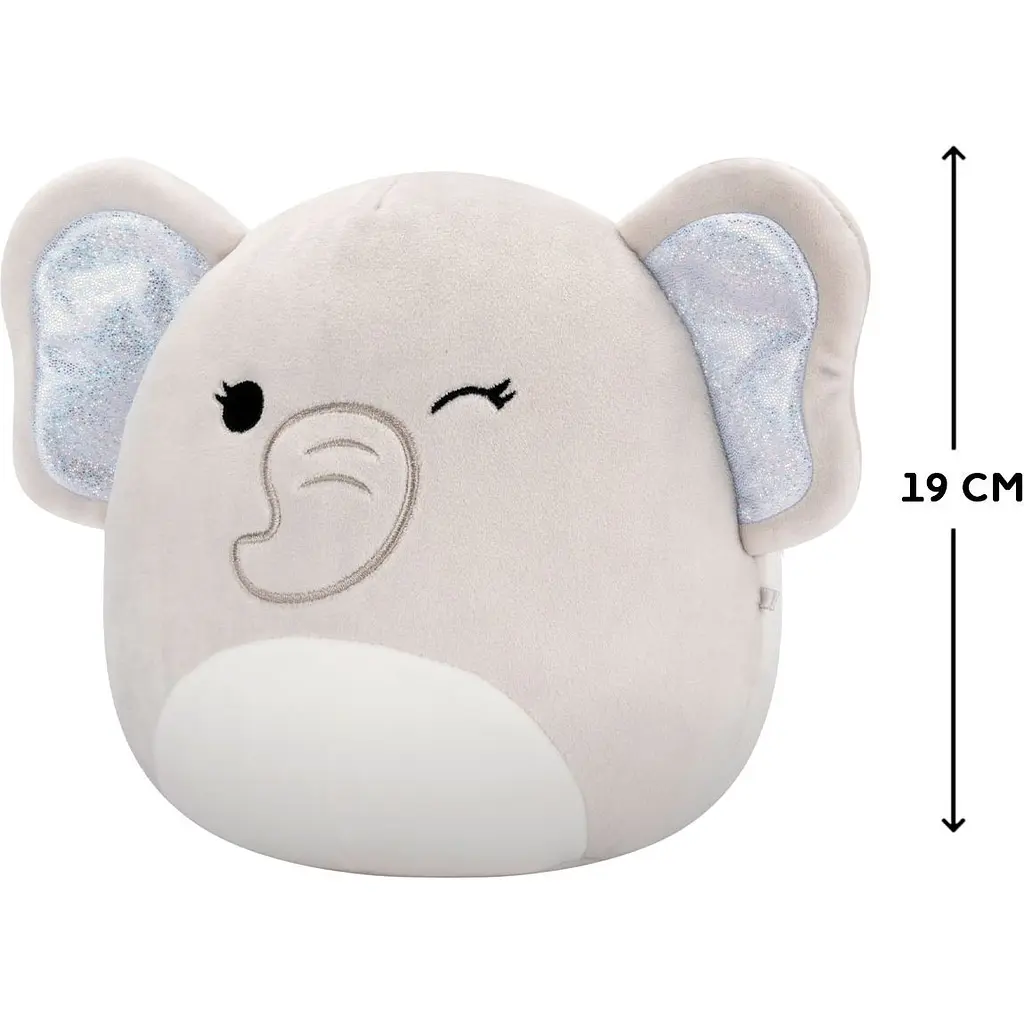 М'яка іграшка Squishmallows Слон Черіш 19 см сіра (SQCR07029) - фото 6