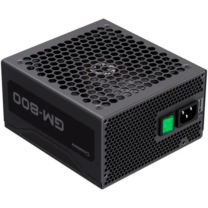 Блок живлення GameMax GM-800 Modular 800W 80+ Bronze (GM-800 Modular) Black - фото 5
