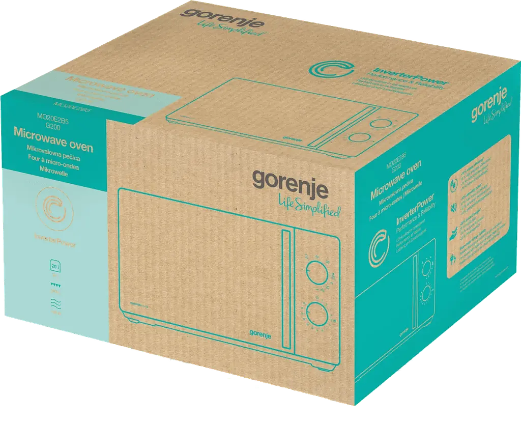 Мікрохвильова піч Gorenje MO20E2B5 (7290726) - фото 4