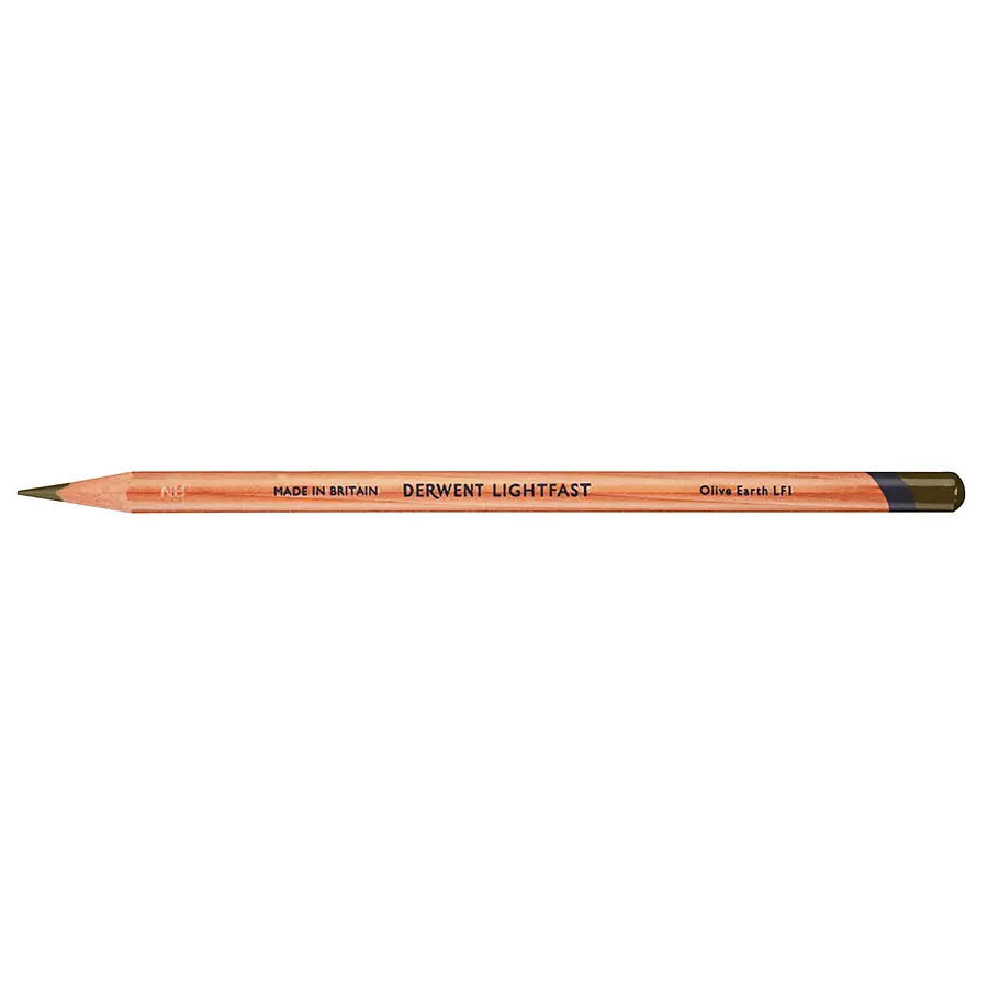 Олівець олійний Lightfast Оливкова земля Derwent (5028252525015)