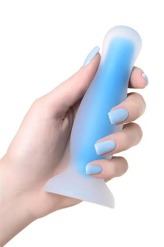 Анальная пробка Toyfa Beyond Namor Glow 12.5 см (голубой) - фото 5