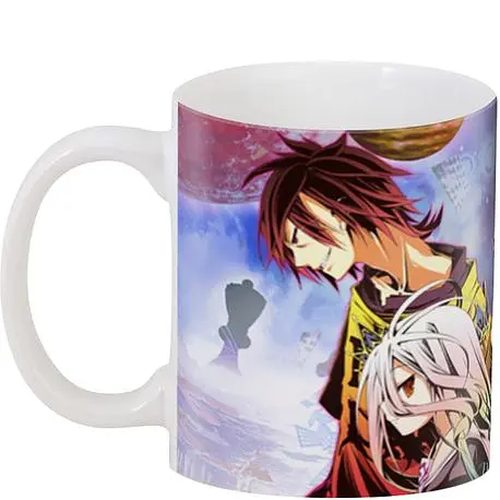 Кухоль GeekLand Без гри життя немає Game No Life Zero Shuvi NGNL 02.11 330 мл білий - фото 3
